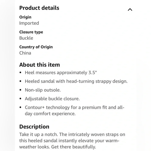 NATURALIZER heel shoes women sz 6.5 .silver glitter platform,strappy,cut outs - Picture 15 of 15